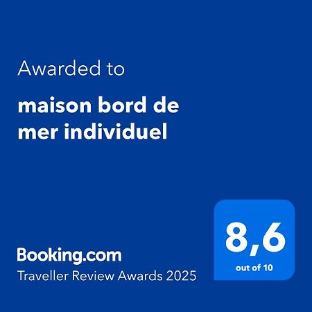 Maison Bord De Mer Individuel Gouville-sur-Mer ภายนอก รูปภาพ