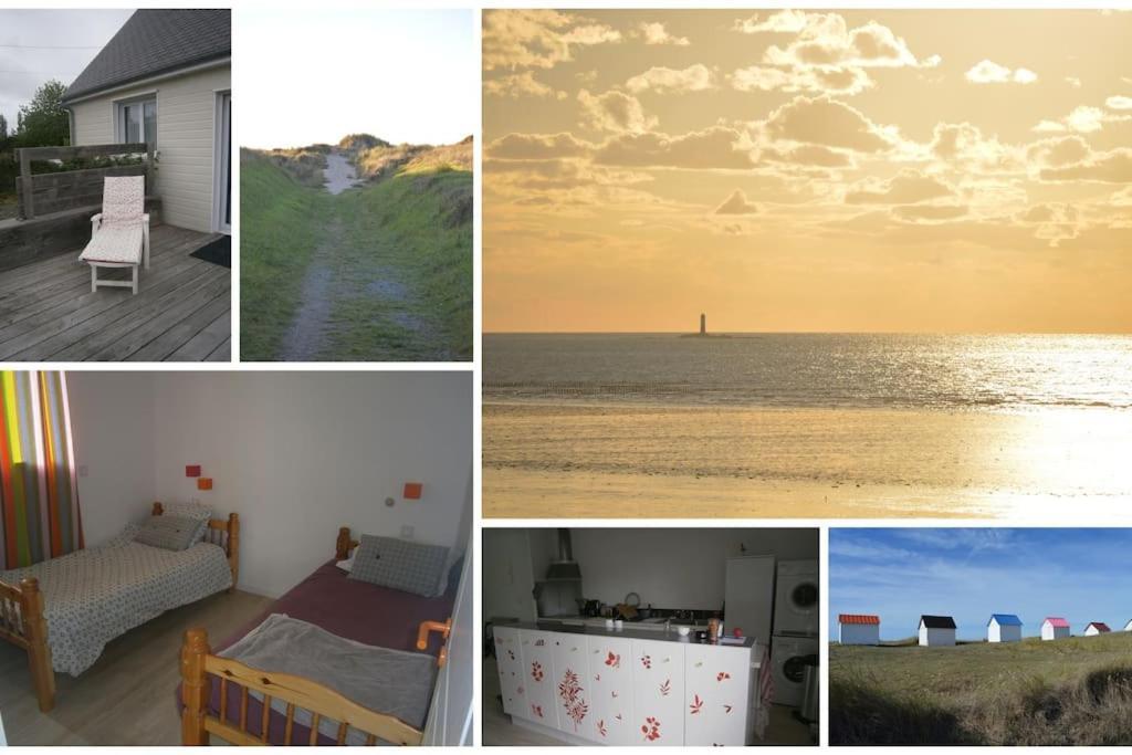Maison Bord De Mer Individuel Gouville-sur-Mer ภายนอก รูปภาพ