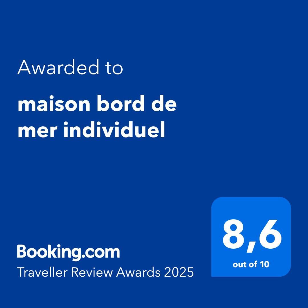 Maison Bord De Mer Individuel Gouville-sur-Mer ภายนอก รูปภาพ